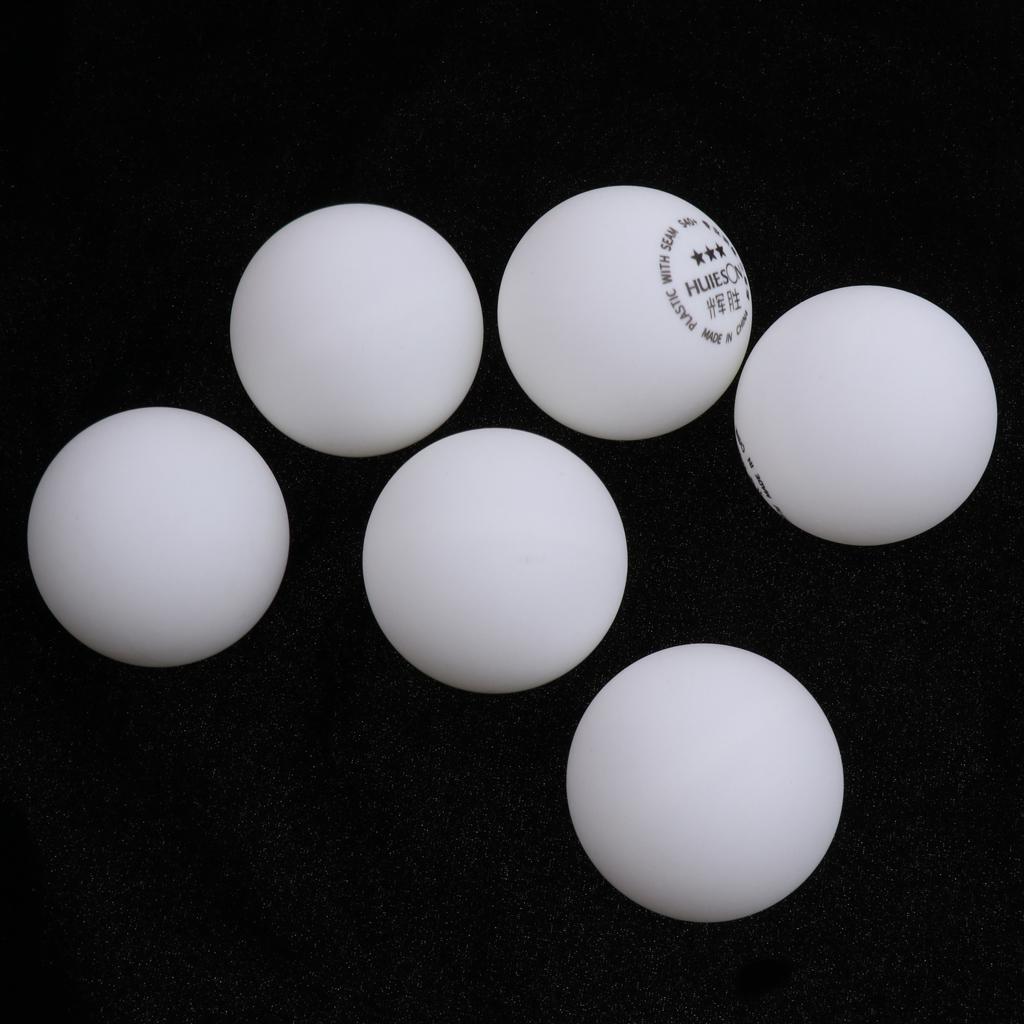 Table Tennis Athlete - Drei-Sterne-Tischtennisbälle ABS Weiß 40 Plus mm