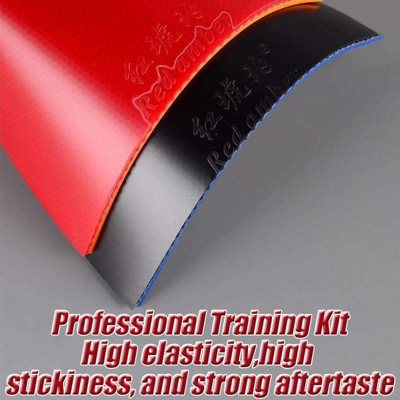 Table Tennis Rubber Anti Spin - ● Red Amber Tischtennisgummi, hochelastischer Schlägergummi,