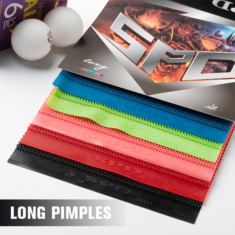 Table Tennis Rubber Anti Spin - SPD Super Long Pips Tischtennisgummi (OX)