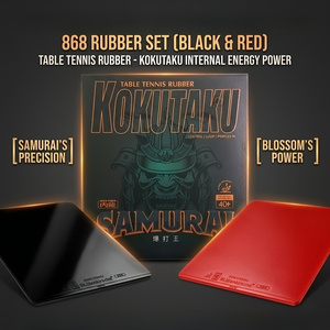 Table Tennis Rubber Anti Spin - Kokutaku Sakura 868 Gummiset, der Ultimate