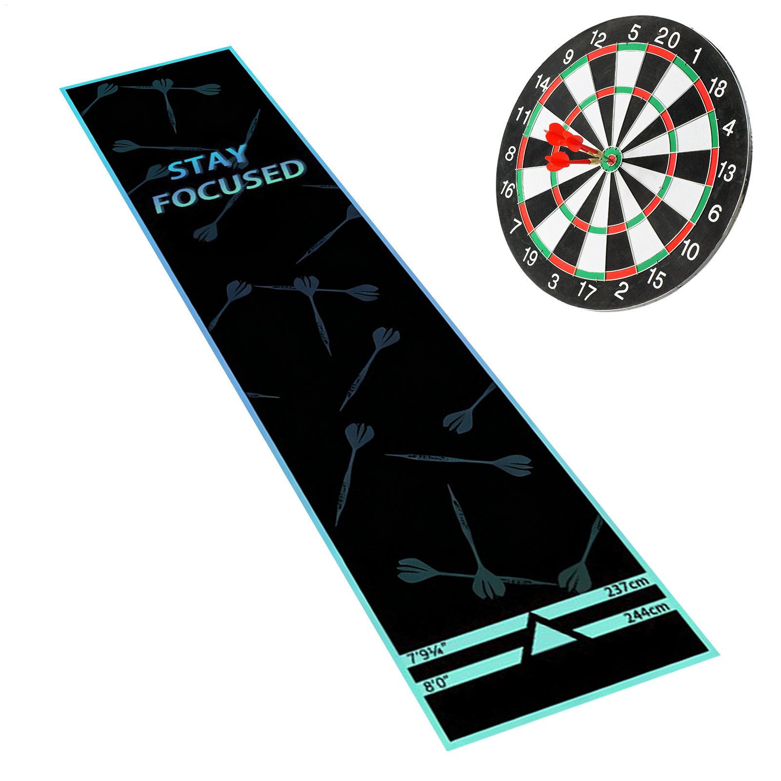 Throw Distance Board - Schützende Dart-Matte, Dartboard-Matte, Wurflinien-Matte, Tragbare Darts-Abstandsmatte,