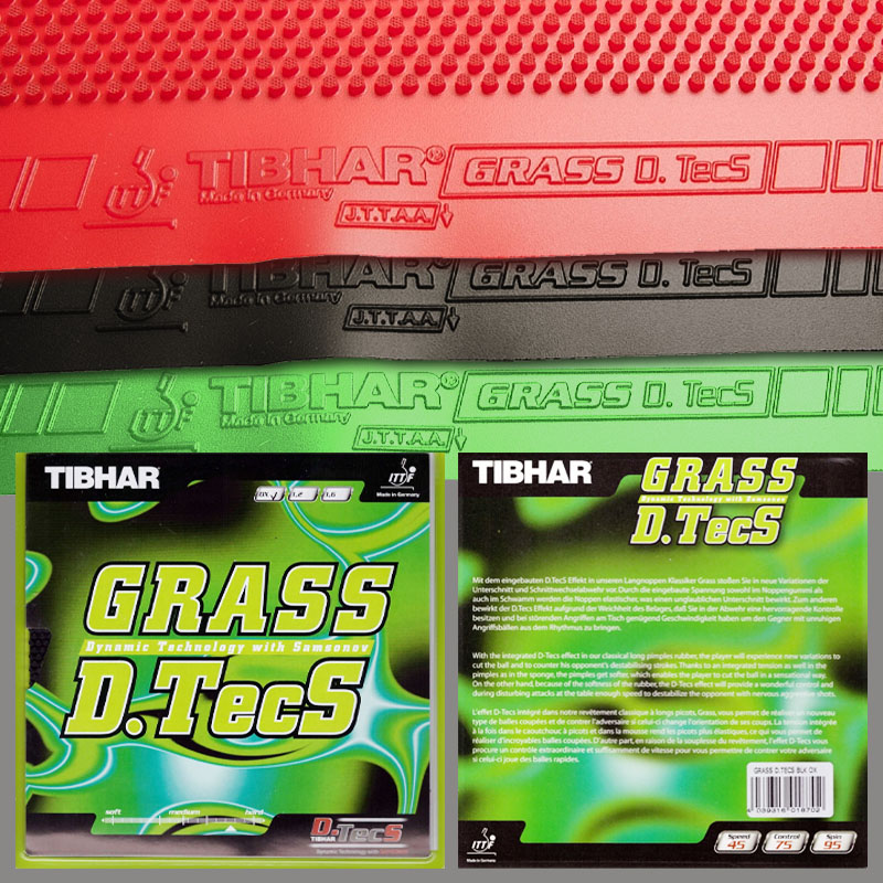 TIBHAR Grass D.TecS Tischtenni – Table Tennis Club Bewertung und Preis
