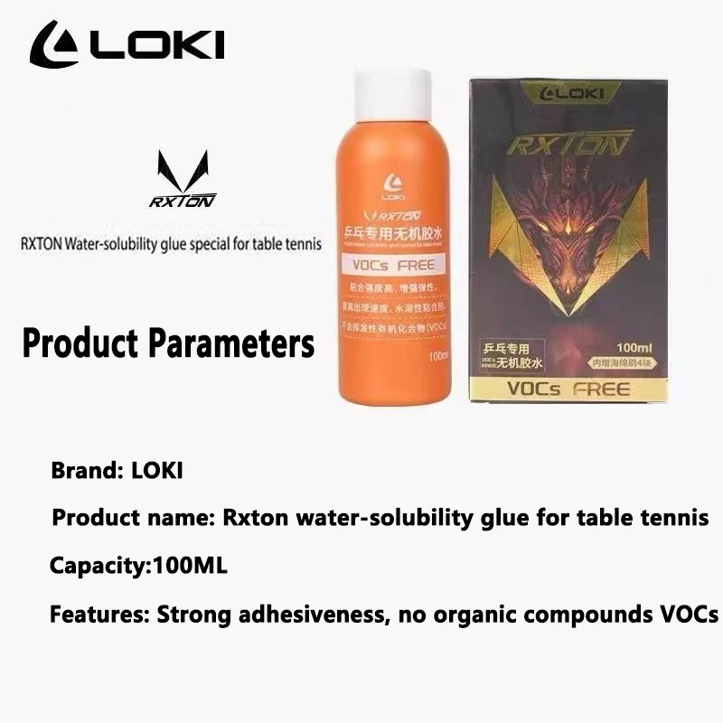 LOKI Wasserbasierter Kleber 10 – Table Tennis Club Bewertung und Preis