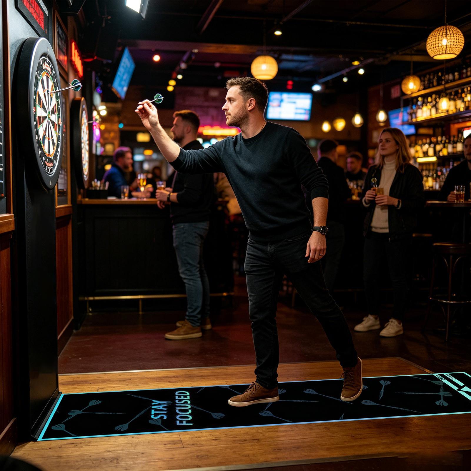 Dartmatte mit Wurflinie aus Kr – Throw Distance Board Bewertung und Preis