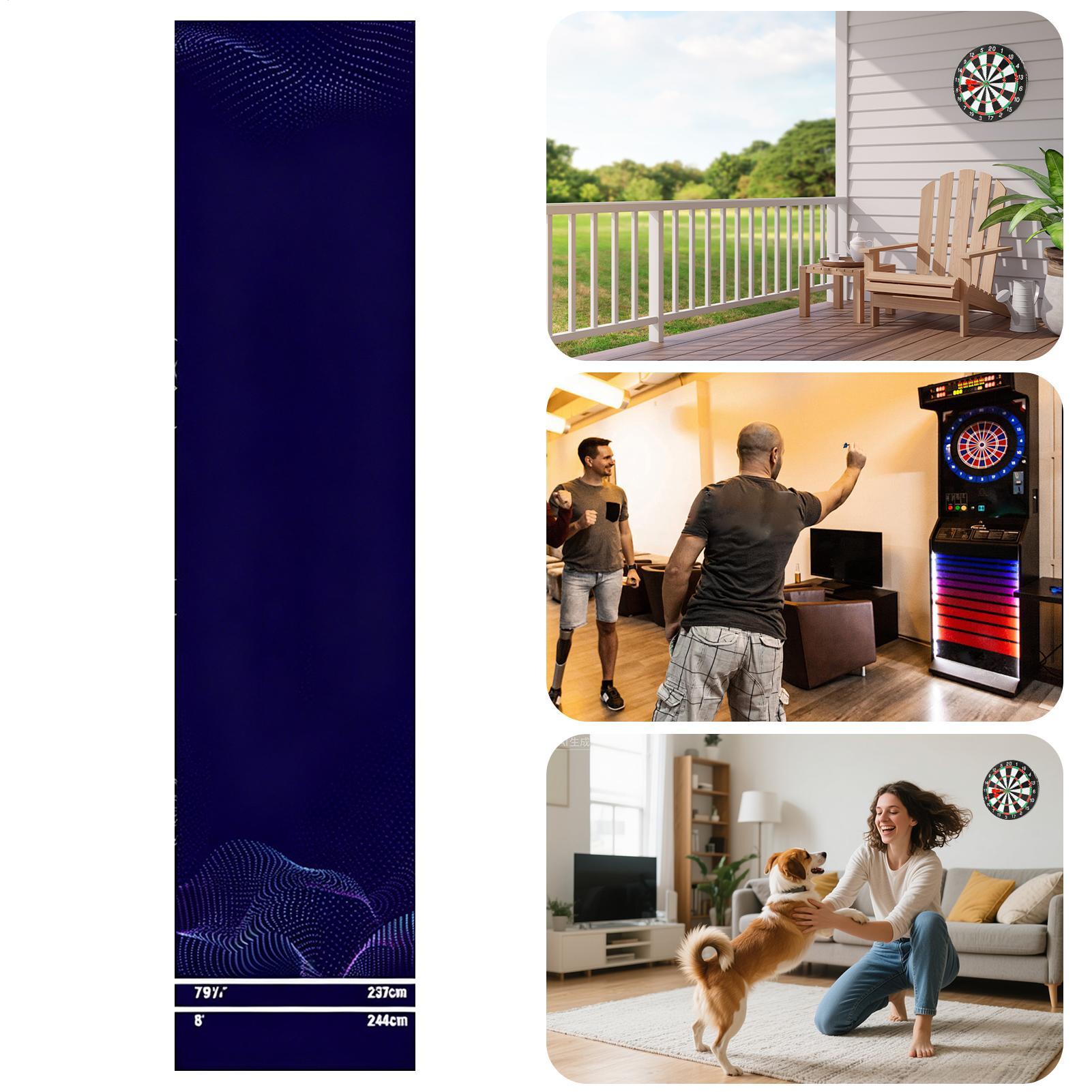 Dartmatte mit Wurflinie aus Kr – Throw Distance Board Bewertung und Preis