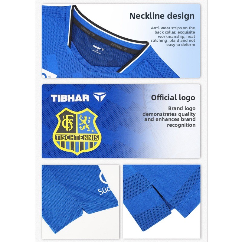 TIBHAR Tischtennis-Sportbeklei – Table Tennis Uniform Bewertung und Preis