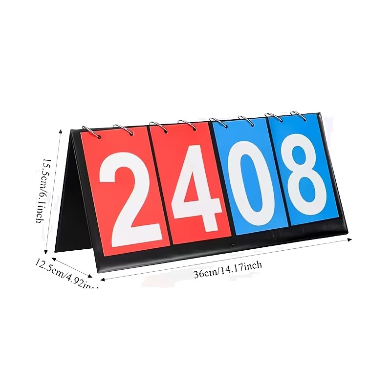 4-stellige Klapp-Anzeigetafel, – Table Tennis Ranking Bewertung und Preis
