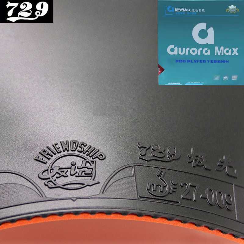 729 Friendship Aurora Max Tisc – Table Tennis Rubber Anti Spin Bewertung und Preis